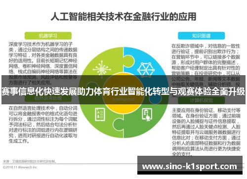 赛事信息化快速发展助力体育行业智能化转型与观赛体验全面升级 赛事信息化快速发展助力体育行业智能化转型与观赛体验全面升级