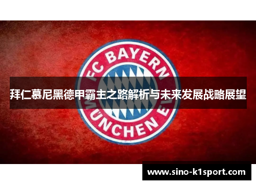 拜仁慕尼黑德甲霸主之路解析与未来发展战略展望 拜仁慕尼黑德甲霸主之路解析与未来发展战略展望